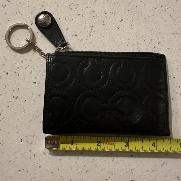 Mini black Coach wallet - Picture 5 of 9